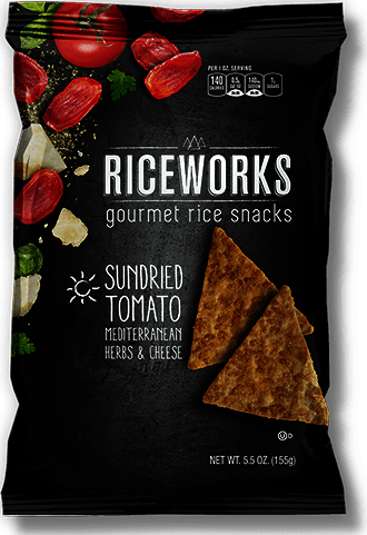 Sundried Tomato Rice Snacks