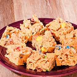 Gluten Free Snack Mix Squares