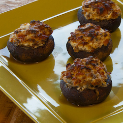 Grilled Stuffed Portabellas