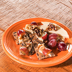 Brie, Red Grapes & Walnut