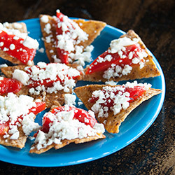 Feta Cheese & Roasted Red Peppers 