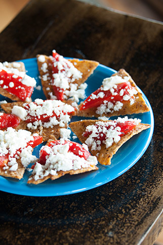 Feta Cheese & Roasted Red Peppers 