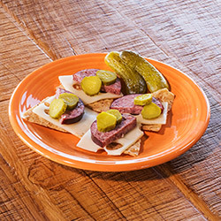 Summer Sausage, Swiss, Mustard & Pickle