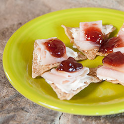 Turkey, Cream Cheese & Fruit Preserves